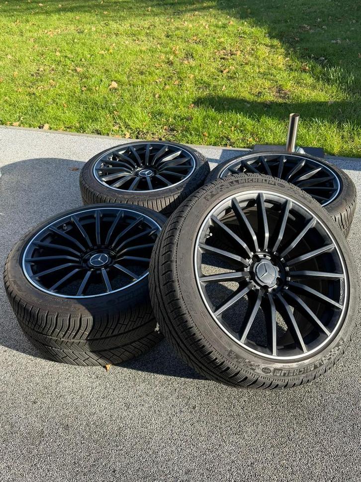Mercedes AMG GT 20 inch velgen winterset. Origineel!, Auto-onderdelen, Banden en Velgen, Velg(en), Winterbanden, 20 inch, Overige