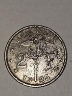 Belgique 2 francs/francs 1923 FR, Timbres & Monnaies, Envoi, Monnaie en vrac