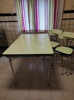 table et chaises de cuisine, 100 à 150 cm, Cinq personnes ou plus, Synthétique, Enlèvement