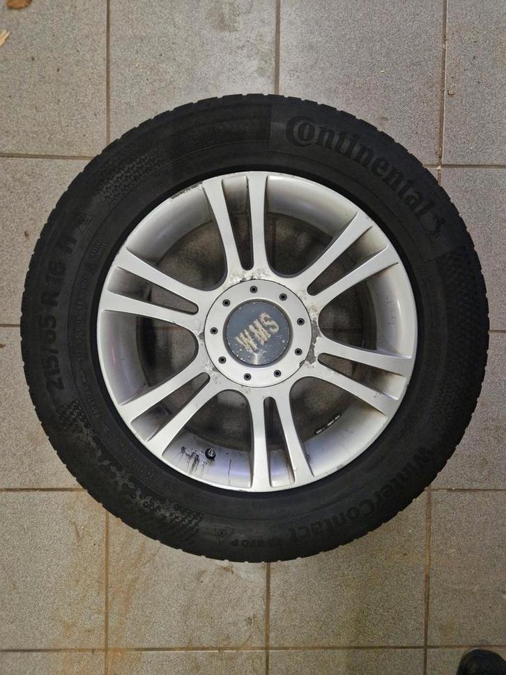 Jeu de roues hiver, Auto-onderdelen, Banden en Velgen, Band(en), Ophalen