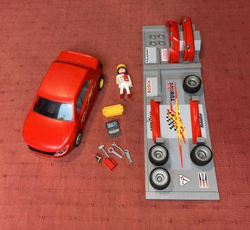 A vendre Garage avec voiture Playmobil + accessoires  beschikbaar voor biedingen