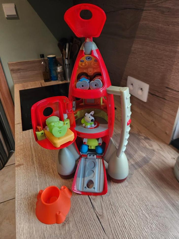 Happyland-raket, Kinderen en Baby's, Speelgoed | Actiefiguren, Gebruikt, Ophalen of Verzenden