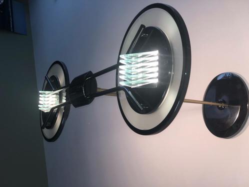 Hanglamp in Space-Age Stijl, Huis en Inrichting, Lampen | Hanglampen, Gebruikt, Glas, Kunststof, Metaal, Ophalen