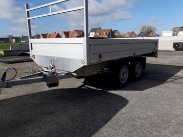 aanhangwagen / kipper ongeremd 3.08 x 1.58 beschikbaar voor biedingen