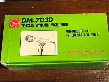 Dynamische Microfoon Toa DM-703D beschikbaar voor biedingen
