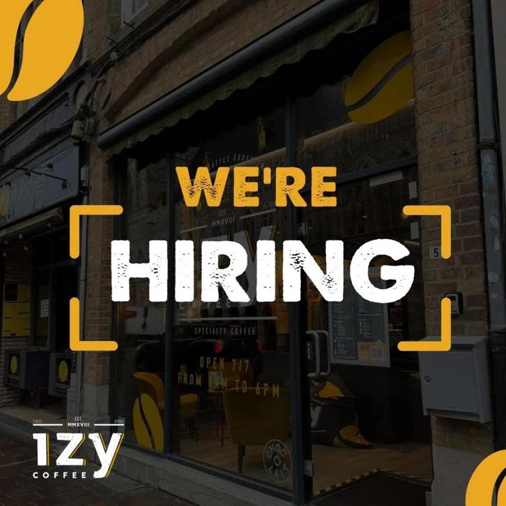 Cleaning Staff Vacancy at IzyCoffee, Vacatures, Vacatures | Schoonmaak en Facilitaire diensten
