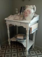 Tafel wastafel badkamer brocante, Huis en Inrichting, Ophalen