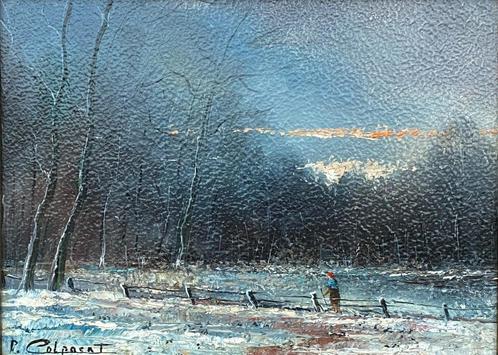 Schilderij Pros Colpaert, Antiek en Kunst, Kunst | Schilderijen | Klassiek, Ophalen of Verzenden