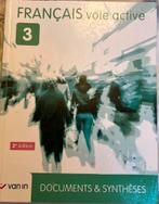 Français voie active 3eme Van In, Livres, Enlèvement, Secondaire, Français, Van in