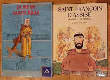 BD religieuses : Sainte Odile et Saint François d'Assise beschikbaar voor biedingen