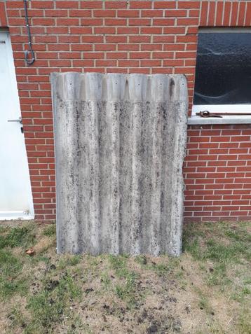 Golfplaten asbest vrij, Gris, Enlèvement, Utilisé, Autres matériaux