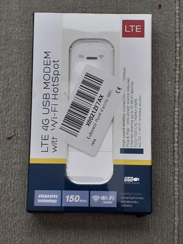 4g LTE Dongle  Wifi Modem, Computers en Software, Routers en Modems, Zo goed als nieuw, Router met modem, Ophalen of Verzenden