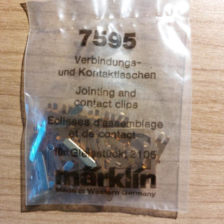 7595 Marklin HO -1 x Élément de connexion voie K (B2500391), Hobby & Loisirs créatifs, Trains miniatures | HO, Comme neuf, Rails