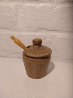 Petit pot à moutarde miel sel poivre épices grès céramique, Antiquités & Art, Antiquités | Ustensiles de cuisine, Enlèvement ou Envoi