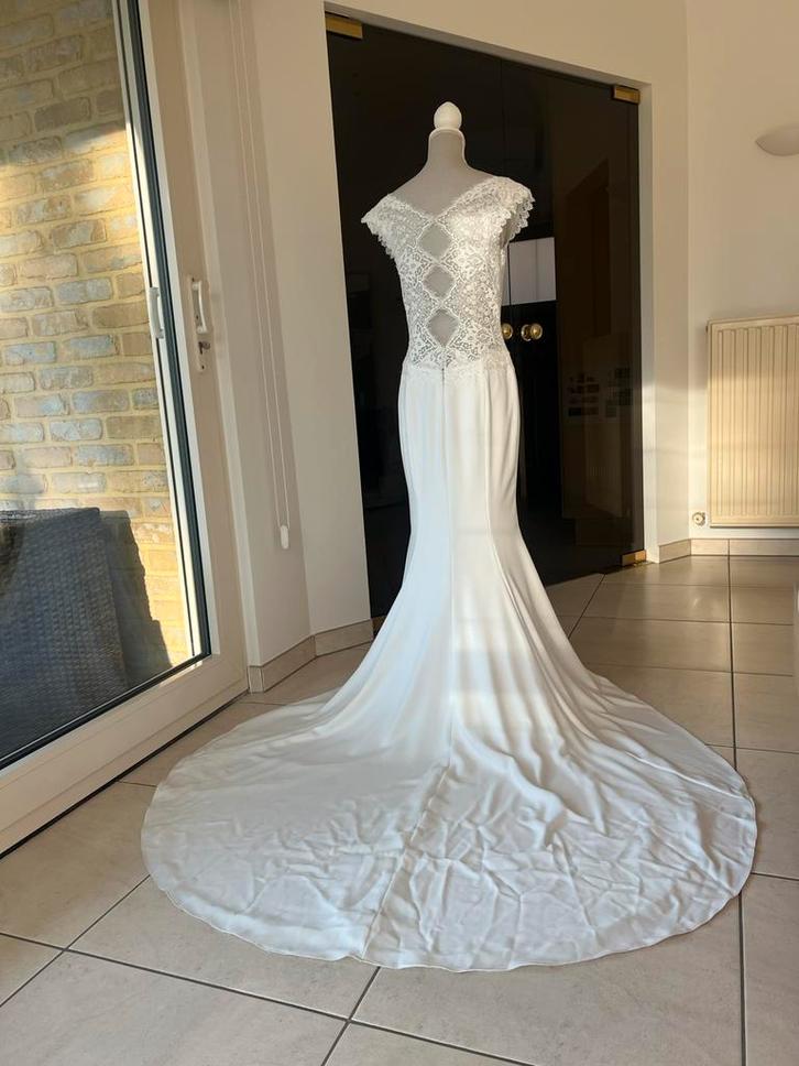 Modeca trouwjurk / bruidsjurk, Kleding | Dames, Trouwkleding en Trouwaccessoires, Zo goed als nieuw, Trouwjurk, Ophalen
