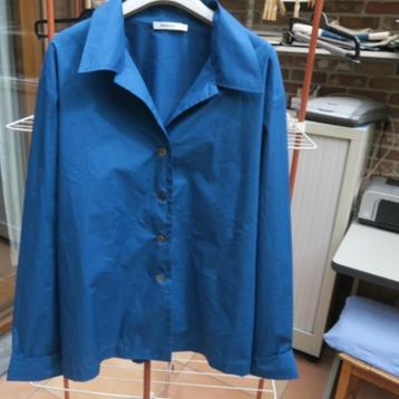 Blouse nieuw azuurblauw (petrol) Graumann mt XL (46) beschikbaar voor biedingen
