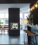 doorkijkhaard in prima staat werkt op gas, Huis en Inrichting, Haarden, Ophalen, Zo goed als nieuw, Inbouwhaard, Gashaard