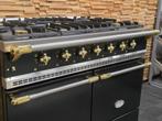 🔥Luxe Fornuis Lacanche 100 cm zwart messing 2 ovens, Elektronische apparatuur, 60 cm of meer, 5 kookzones of meer, Vrijstaand