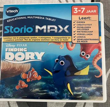 Spel Vtech Storio Max, Finding Dory, Enlèvement ou Envoi, Comme neuf, 4 à 6 ans