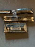 Lot 4 harmonicas, Musique & Instruments, Enlèvement ou Envoi, Utilisé