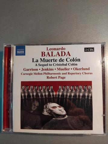 2cd. Balada. La Muerte de Colon. (Naxos). beschikbaar voor biedingen