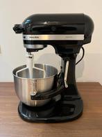 Kitchenaid Heavy Duty 5KPM5EOB- black, Elektronische apparatuur, 4 liter of meer, Ophalen, Zo goed als nieuw, 3 snelheden of meer