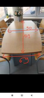 Verlengbare Stevige tafel, Huis en Inrichting, Tafels | Eettafels, Ophalen, Gebruikt