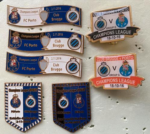 PIN Club Brugge FC BRUGES FC PORTO 3e 't stuk, Verzamelen, Speldjes, Pins en Buttons, Zo goed als nieuw, Speldje of Pin, Sport
