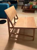Lounge stoel N2 Ethnicraft, Ophalen of Verzenden, Zo goed als nieuw, Hout, Eén