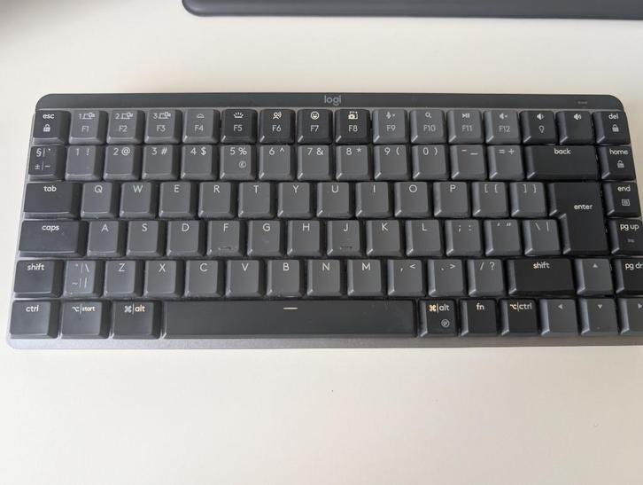 Logitech MX Mechanical Mini QWERTY US Int'l, Computers en Software, Toetsenborden, Zo goed als nieuw, Qwerty, Draadloos, Ophalen of Verzenden