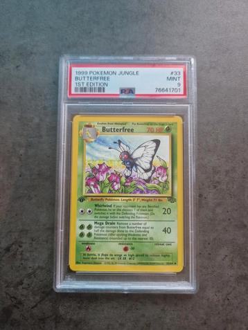 Butterfree 1ère édition de Jungle PSA 9