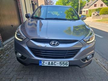 Hyundai iX35 1.7 Crdi 115pk(Bouw2014/92.000km)Top Staat, Auto's, Voorwielaandrijving, Euro 5, Zwart, 1685 cc
