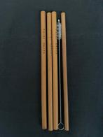 NIEUW Bamboe rietjes herbruikbaar + borsteltje PAIRI DAIZA, Enlèvement