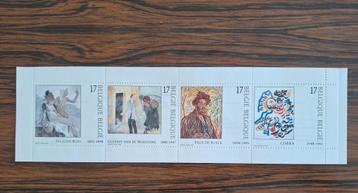Postzegels Kunst in België 1998 beschikbaar voor biedingen