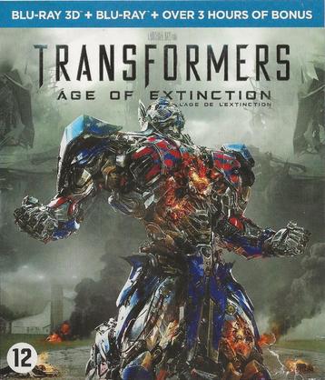 3 x Blu-Ray " Transformers " Age of extinction 3D beschikbaar voor biedingen