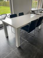 Eettafel + salontafel, Huis en Inrichting, Tafels | Eettafels, Ophalen, Overige materialen, Gebruikt, 50 tot 100 cm