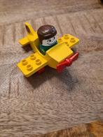 Lego duplo vintage vliegtuigje met piloot, Ophalen of Verzenden, Zo goed als nieuw, Complete set, Duplo