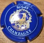 Capsule Champagne BOUZY bleu & or nr 01, Collections, Vins, France, Champagne, Enlèvement ou Envoi, Neuf