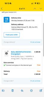 Free almost new Beko Washing Machine, Ophalen, Minder dan 85 cm, Zo goed als nieuw, 1200 tot 1600 toeren