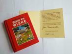 LUXE MINI UITGAVE"RIKKI EN WISKE"UIT 1995 MET CERTIFICAAT, Willy Vandersteen, Eén stripboek, Nieuw, Ophalen of Verzenden