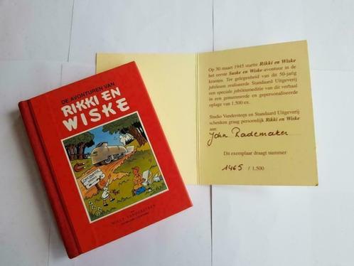LUXE MINI UITGAVE"RIKKI EN WISKE"UIT 1995 MET CERTIFICAAT, Boeken, Stripverhalen, Nieuw, Eén stripboek, Ophalen of Verzenden