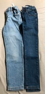 2 jeansbroeken mt 128, Ophalen of Verzenden, Gebruikt, Jongen, Broek