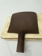 Oude schop spade lengte 16 cm breedte in het midden 19 cm, Ophalen, Schop