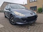 PEUGEOT 307/1600cc BENZINE/GEKEURD/12 MAAND GARANTIE, Parkeersensor, Bedrijf, Euro 4, Zilver of Grijs