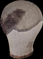 Oud linnen marotte 26 cm hoog, Ophalen