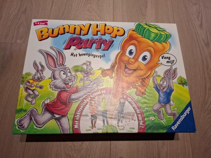 Bunny Hop Party, Hobby en Vrije tijd, Gezelschapsspellen | Bordspellen, Zo goed als nieuw, Vijf spelers of meer, Ophalen