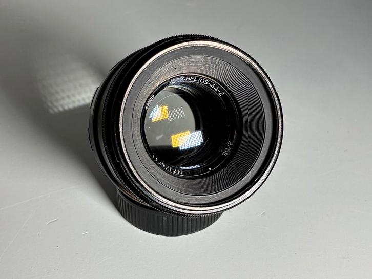 Helios 44-2 58mm F2 / Zebra versie / Refurbished, Audio, Tv en Foto, Fotocamera's Analoog, Refurbished, Ophalen of Verzenden