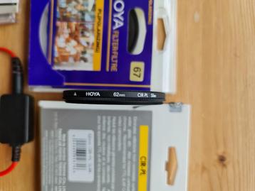 polarisatiefilters " hoya " 62mm & 67mm+ ND filters 84&85mm beschikbaar voor biedingen