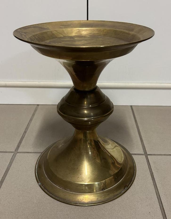 Geel Koperen Kerkstuk, Antiek en Kunst, Antiek | Brons en Koper, Koper, Ophalen of Verzenden