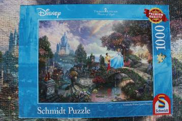 Puzzle 1000 pièces - Disney - Cendrillon beschikbaar voor biedingen